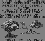 Kingdom Crusade screenshot 4 for GameBoy